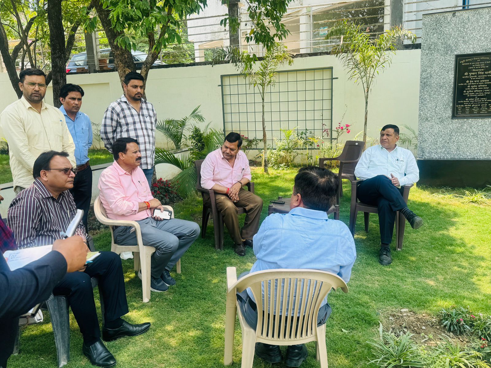 एमडीडीए:सिटी पार्क के विकास कार्य 30 जून तक हर हाल में हों पूरे- उपाध्यक्ष बंशीधर तिवारी