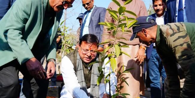 KHEL VAN DEHRADUN उत्तराखंड में नेशनल गेम्स खेल वन का शुभारंभ,अपने नाम का पौध रोपड़ करेंगे1600 मेडलिस्ट , होगी जियो टैगिंग 