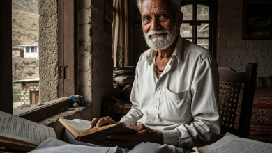 HINDI POETRY:बूढ़ा किरायेदार, बस मरने से पहले