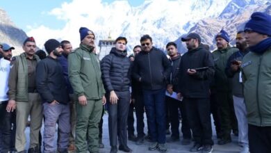 मुख्य सचिव आनंद बर्द्धन ने लिया केदारनाथ धाम पुनर्निर्माण कार्यों का जायजा, कपाट बंद होने से पहले समीक्षा; यात्रा 2026 की तैयारी शुरू करने के दिए निर्देश