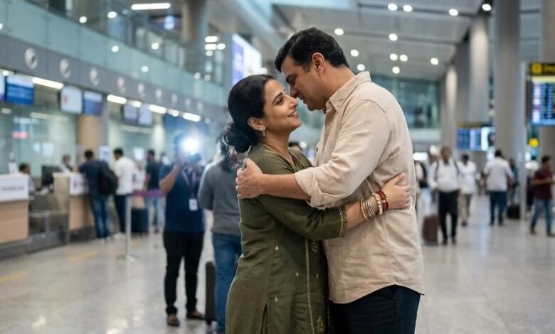 Vidya Balan and Siddharth Roy Kapurएयरपोर्ट पर दिखा रोमांटिक अंदाज, सोशल मीडिया पर वायरल हुआ खूबसूरत वीडियो